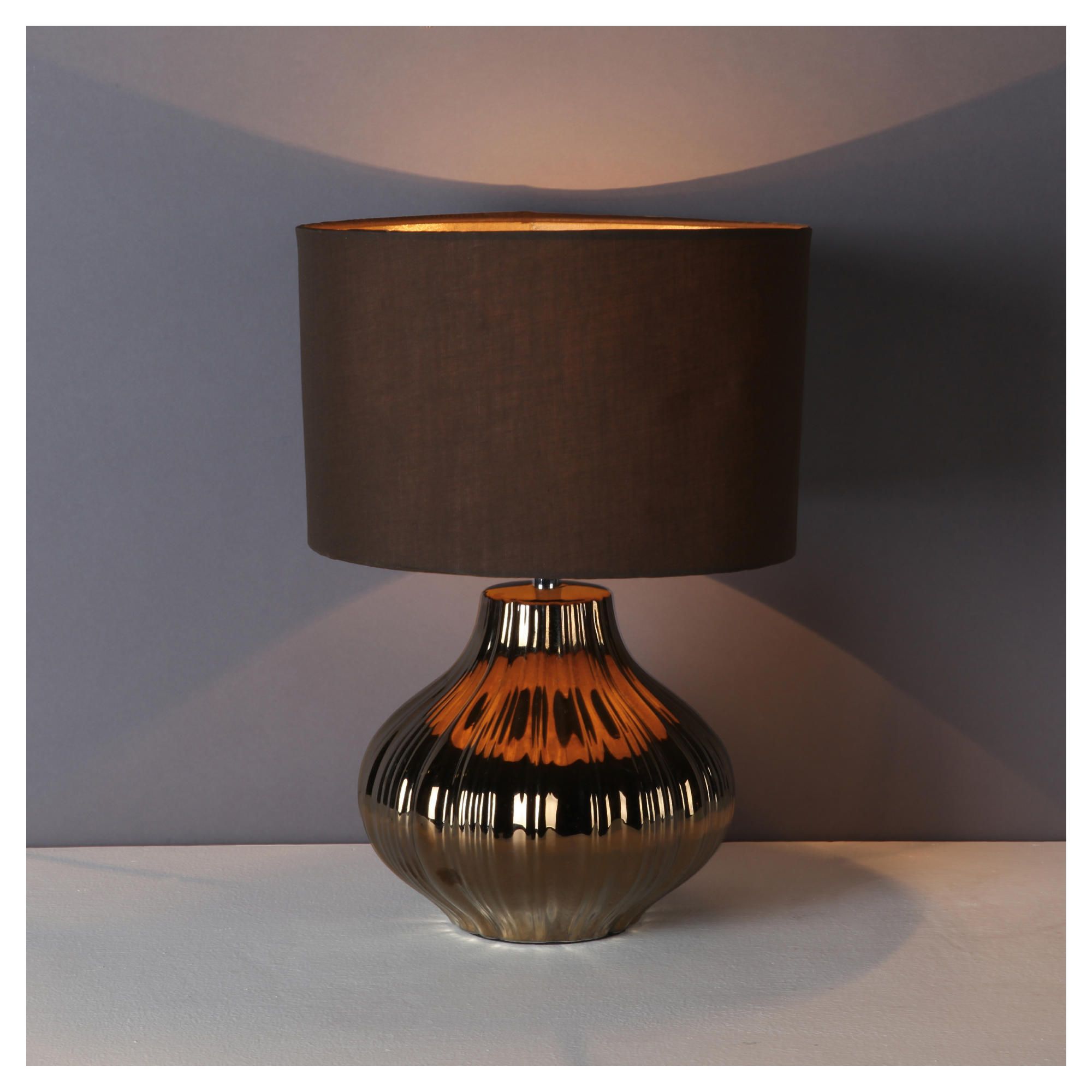 Pumpkin Bronze Chocolate Table lamp