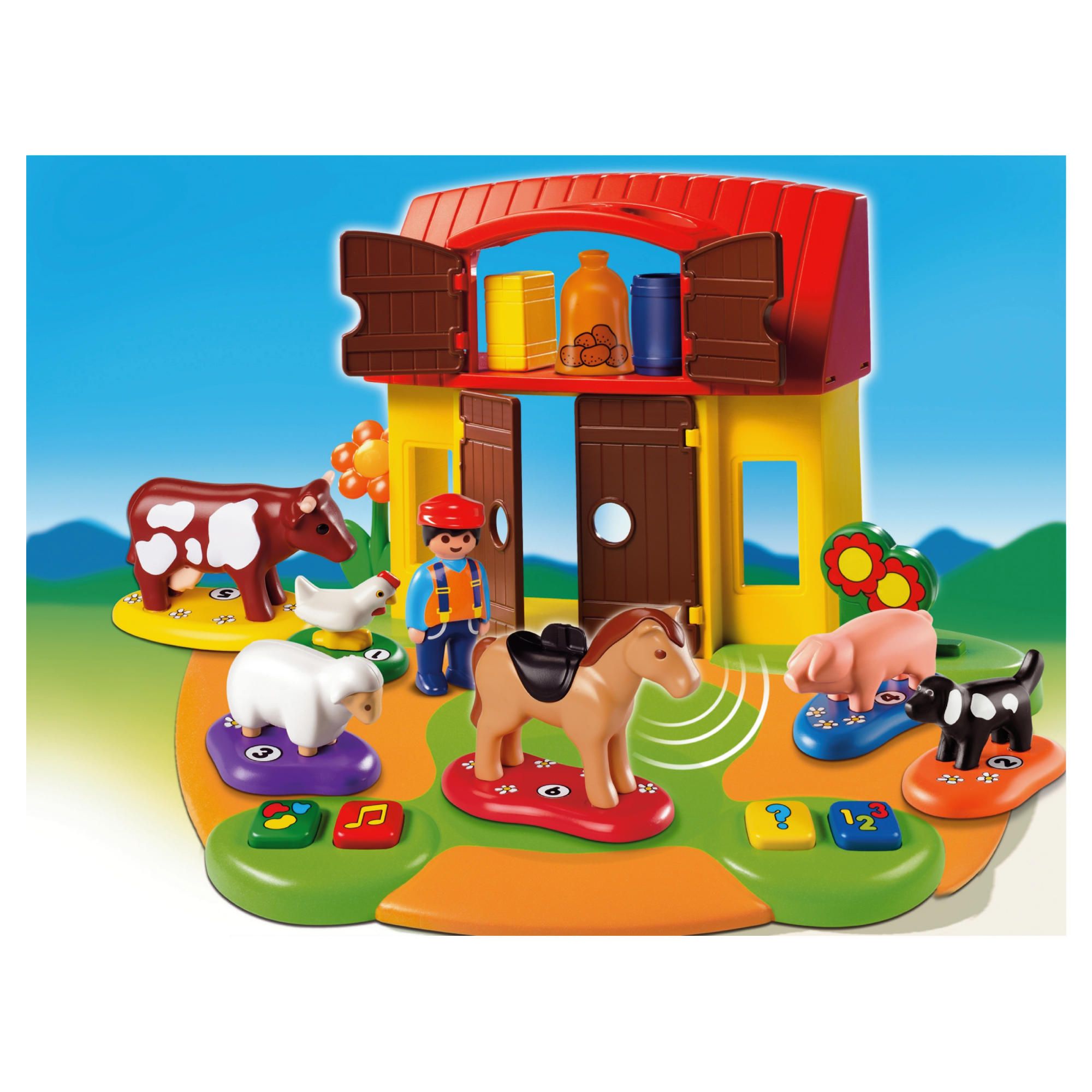 Playmobil 123 Interactive Farm 