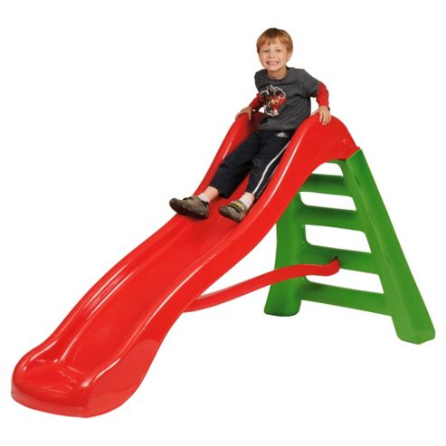 Image of Folding Slide 5 Steps, Green/red