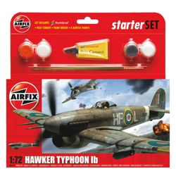 Airfix Typhoon 1:72 Scale Cat 1 Gift Set