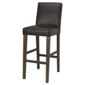 Banbury Barstool, Walnut & Brown PU