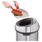 Brabantia 50L Brilliant Steel Open Top Bin