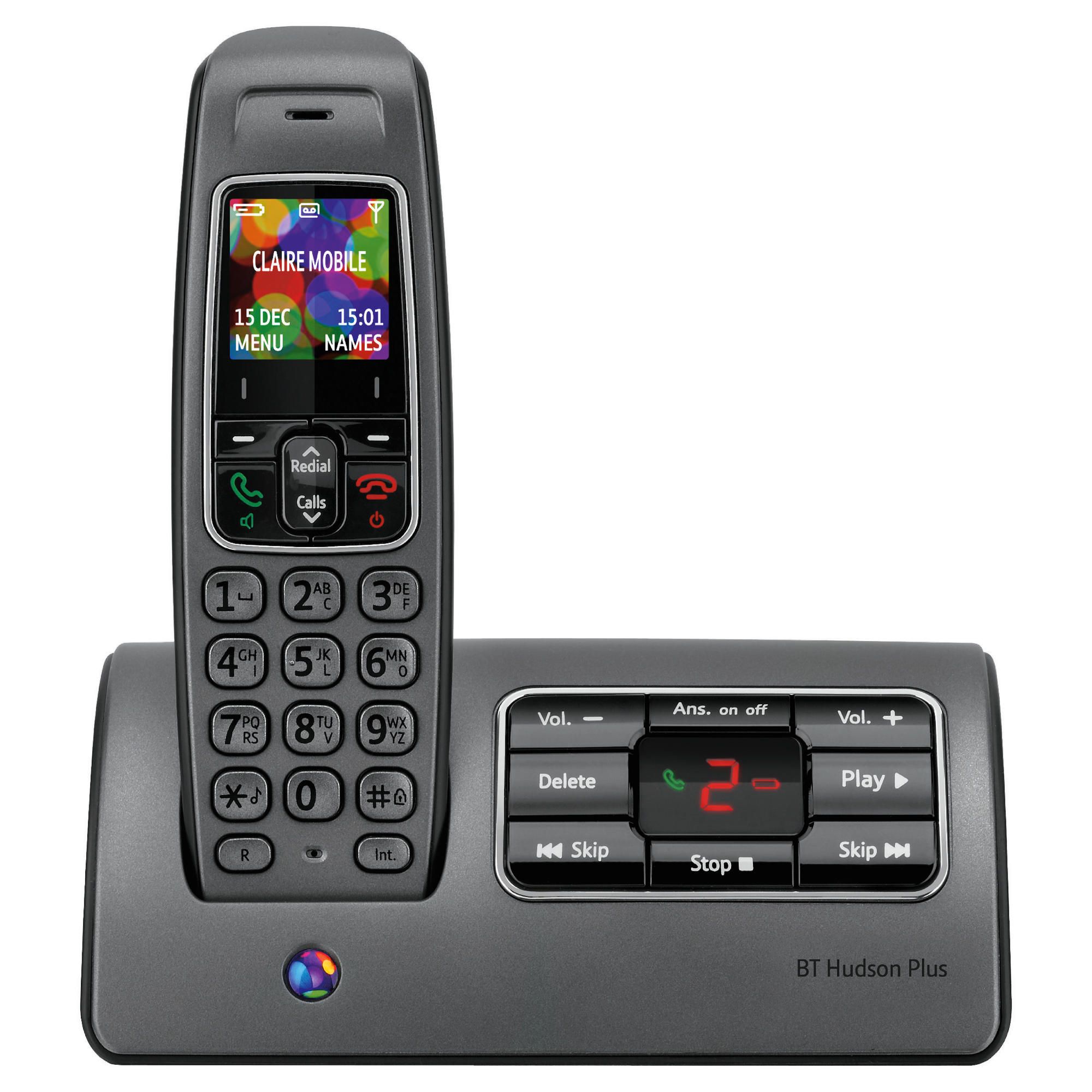 BT Hudson 1500 Plus Single Telephone