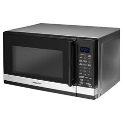 Sharp R658SLM 20L Black Microwave with Grill