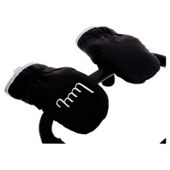 Mummy Mitts, Black and Grey