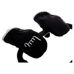 Mummy Mitts, Black and Grey