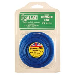 ALM Line for mediumweight electric & lightweight petrol grass trimmers 1.5mm x 30m, 2 pack