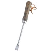 Dobbies Select Wood&Stainless Steel Weeder