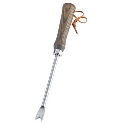 Dobbies Select Wood&Stainless Steel Weeder