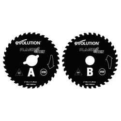 Evolution RAGE Twin 125mm TCT Blades (Orange)