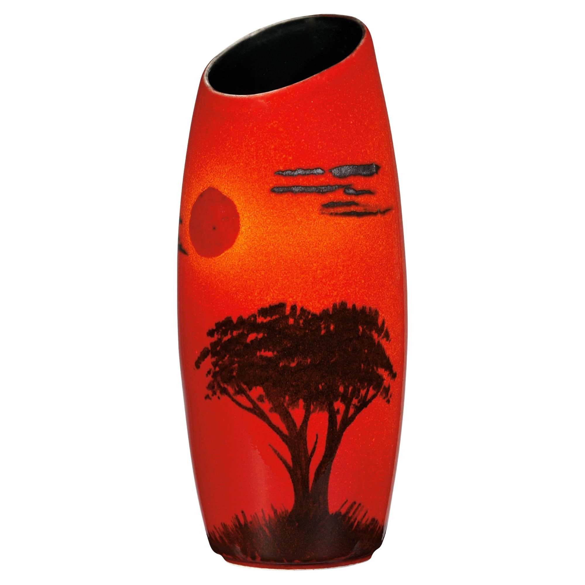 D/S Poole Pottery African Vase Metropolitan Small Vase 23cm