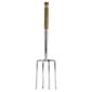 Dobbies Select Wood&Stainless Steel Digging Fork