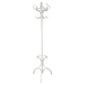 Traditional Bentwood coat stand white