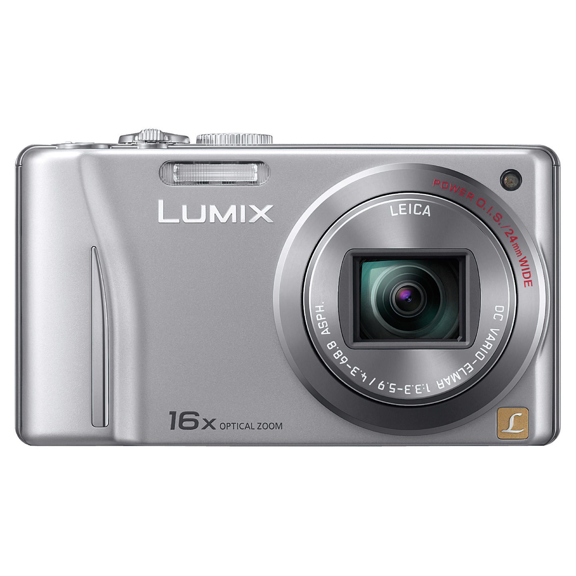 Panasonic Lumix TZ18 Digital Camera - Silver (14.1MP, 16x Optical Zoom) 2.7 inch LCD