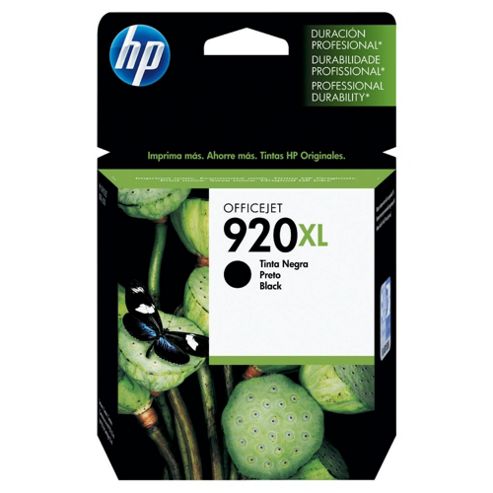 Image of Hp 920xl High Yield Black Original Ink Cartridge