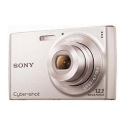 Sony DSCW510 Cyber-shot Digital Still Camera - Silver (12.1MP, 4x Optical Zoom) 2.7 inch LCD