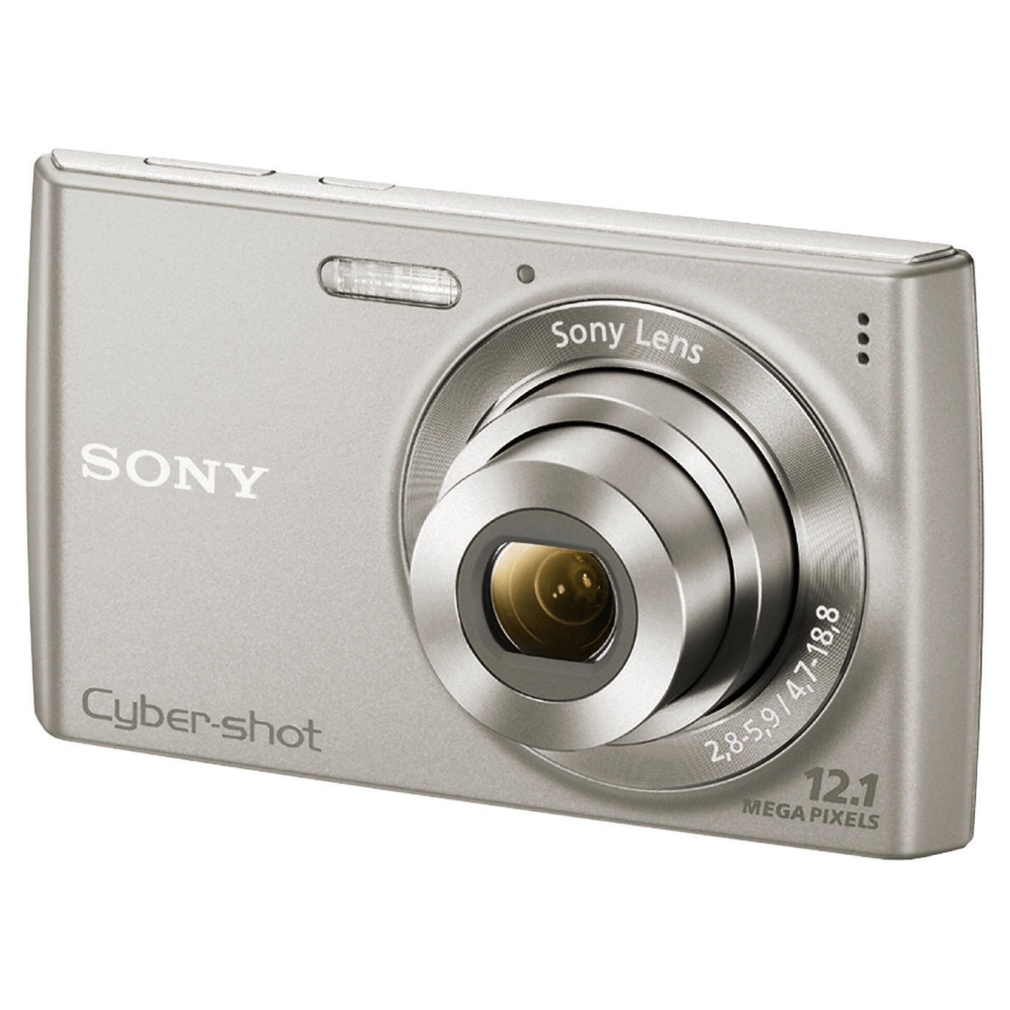 Sony DSCW510 Cyber-shot Digital Still Camera - Silver (12.1MP, 4x Optical Zoom) 2.7 inch LCD