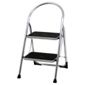 Abru 2 Tread chrome stepstool