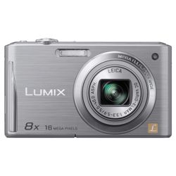 Panasonic Lumix FS37 Digital Camera - Silver (16.1MP, 8x Optical Zoom) 3 inch Touchscreen LCD