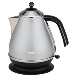 DeLonghi KBO3001 Brushed Stainless Steel Icona 1.7L Kettle