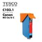 Tesco BCI3/6 Cyan Printer Ink Cartridge (Compatible with printers using Canon BCI-3/6 Cyan Printer Ink Cartridges)