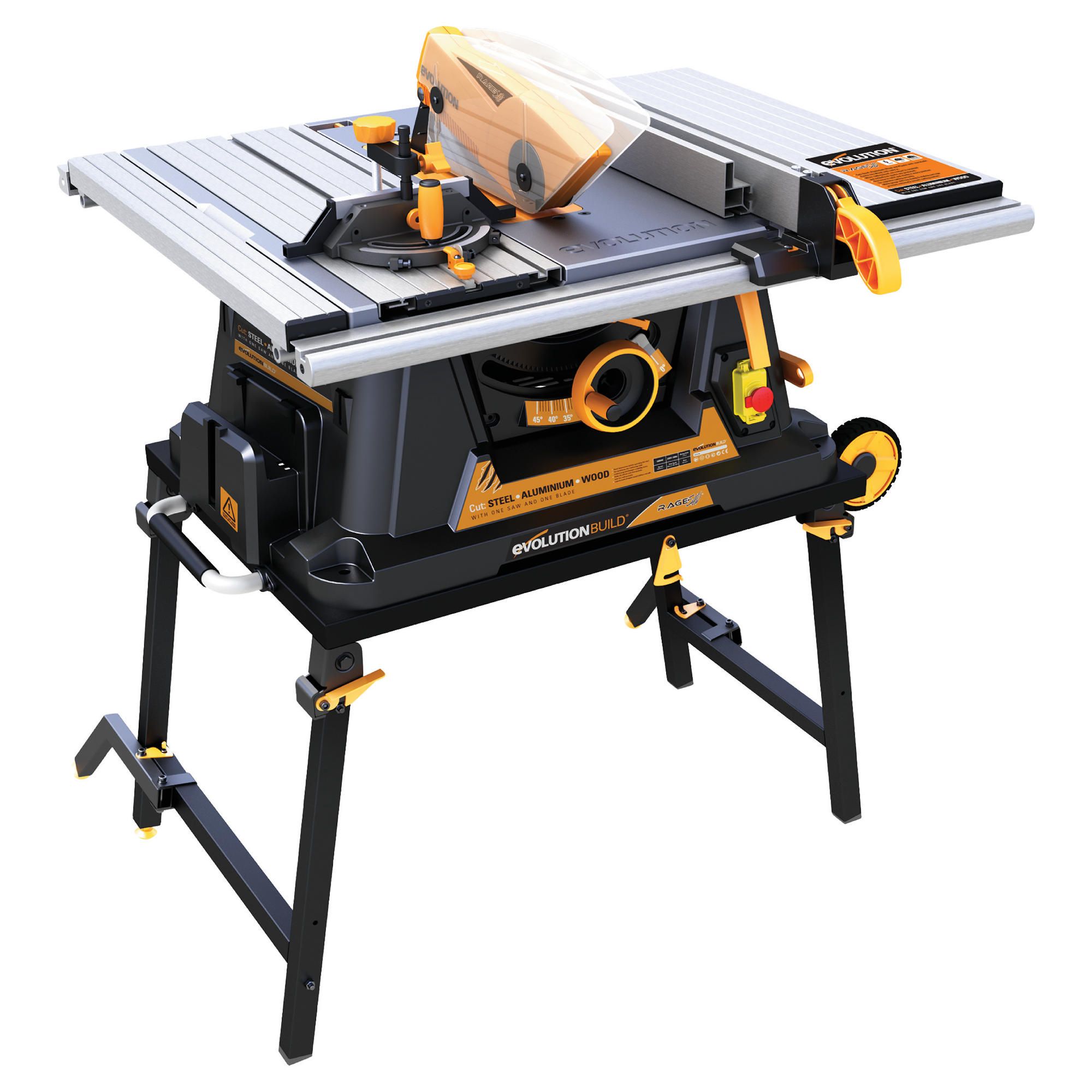 Evolution RAGE5 Mutlipurpose Table Saw (Orange)