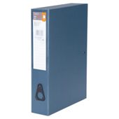 Tesco Foolscap Box File, grey 5 pack