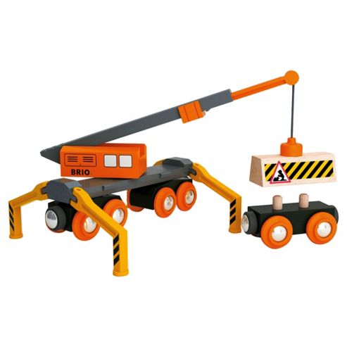 Image of Brio Classic Accessory Mega Crane, Wooden Toy