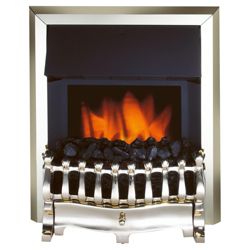Royal Cozyfire electric fire - Traditional Brass