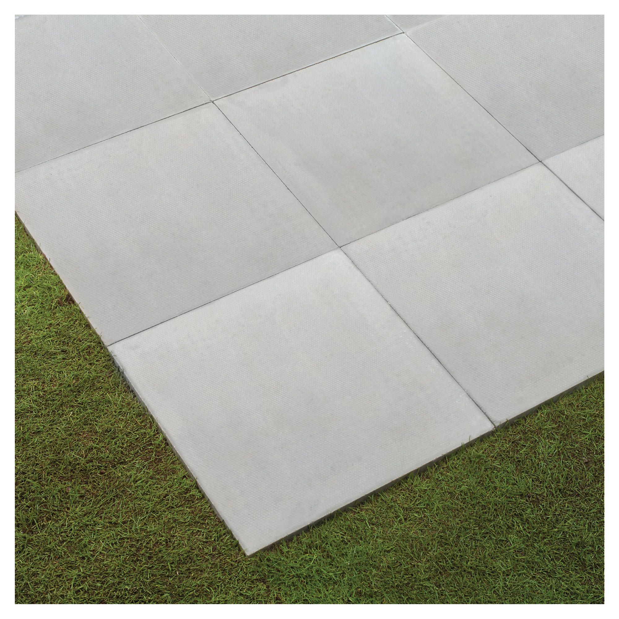 Ashby Grey Smooth 600x600x35mm Paving 26pc