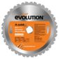 Evolution RAGE 230mm Multipurpose TCT Blade (Orange)