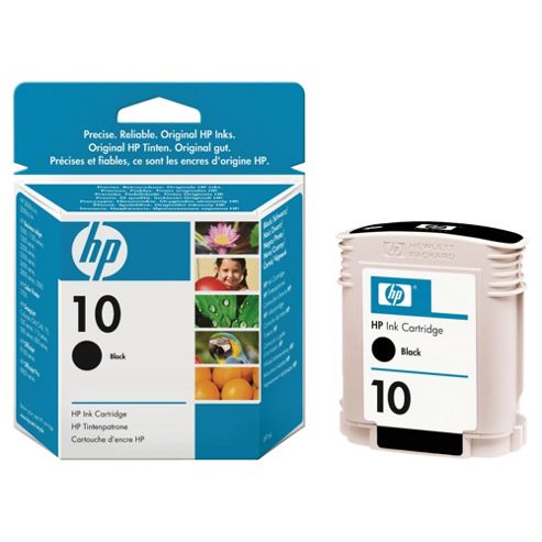 Image of Hp 10 Printer Ink Cartridge - Black