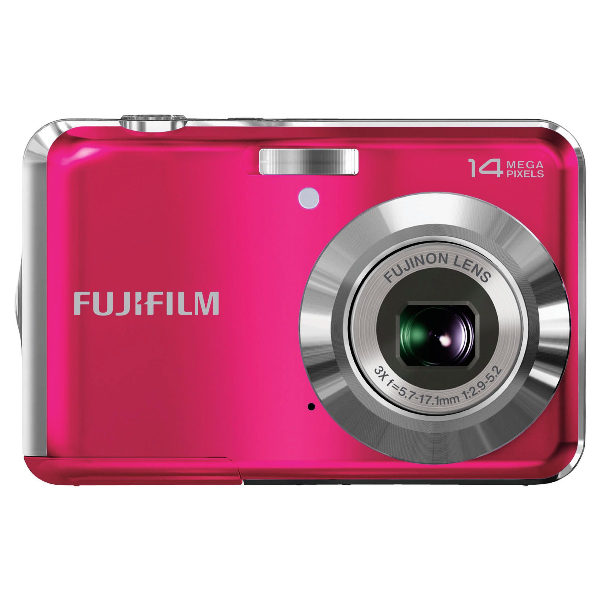 Fujifilm FinePix AV200 Digital Camera - Pink (14MP, 3x Optical Zoom) 2.7 inch LCD