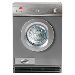 White Knight 77AS Condenser Tumble Dryer, 7kg Load, C Energy Rating. Silver
