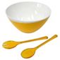 Omada Zen Large Bowl and Servers, Orange