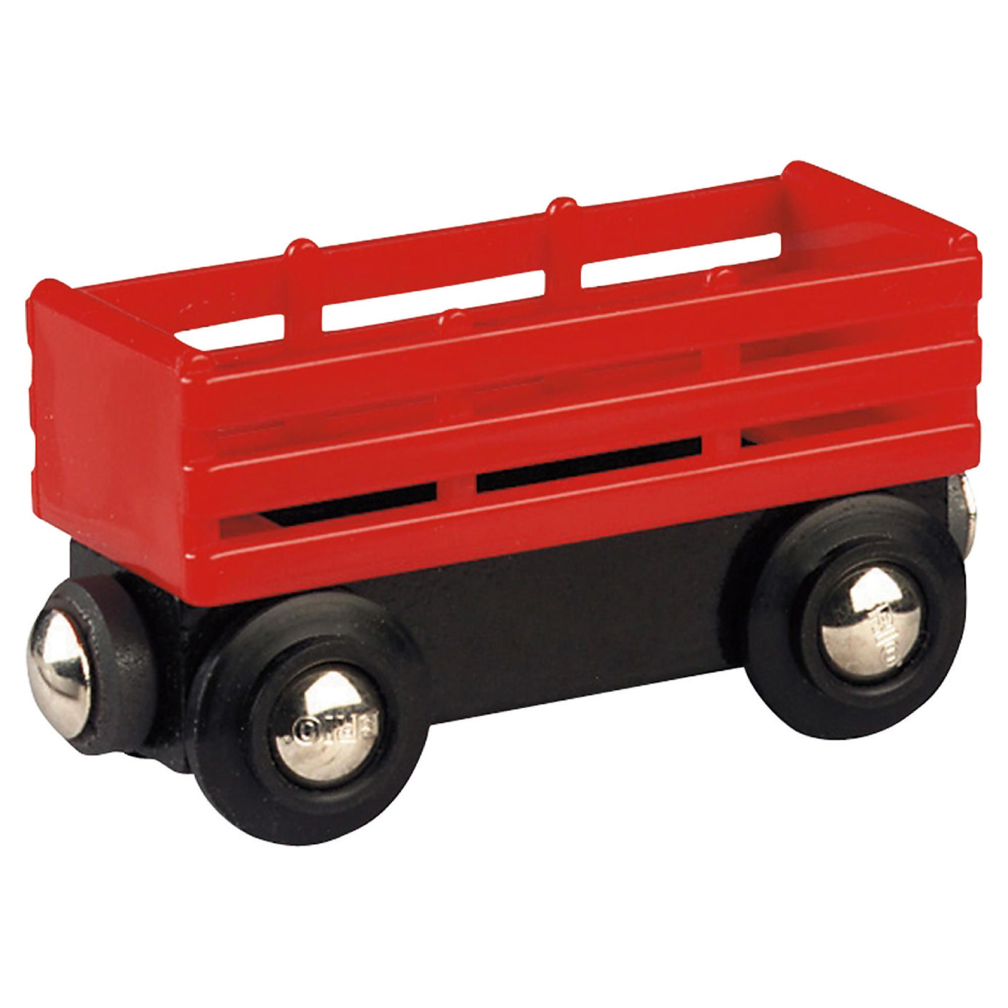 Brio Classic Accessory Red Tipping Wagon - Wooden Toy