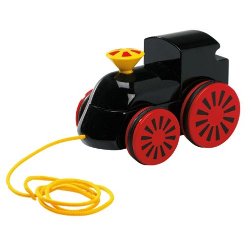 Image of Brio Toddler Classic Pull Along Engine, Wooden Toy