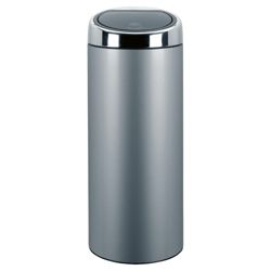 Brabantia 30L Metallic Grey Touch Bin