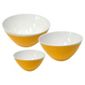 Omada Set of 3 Zen Bowls, Orange