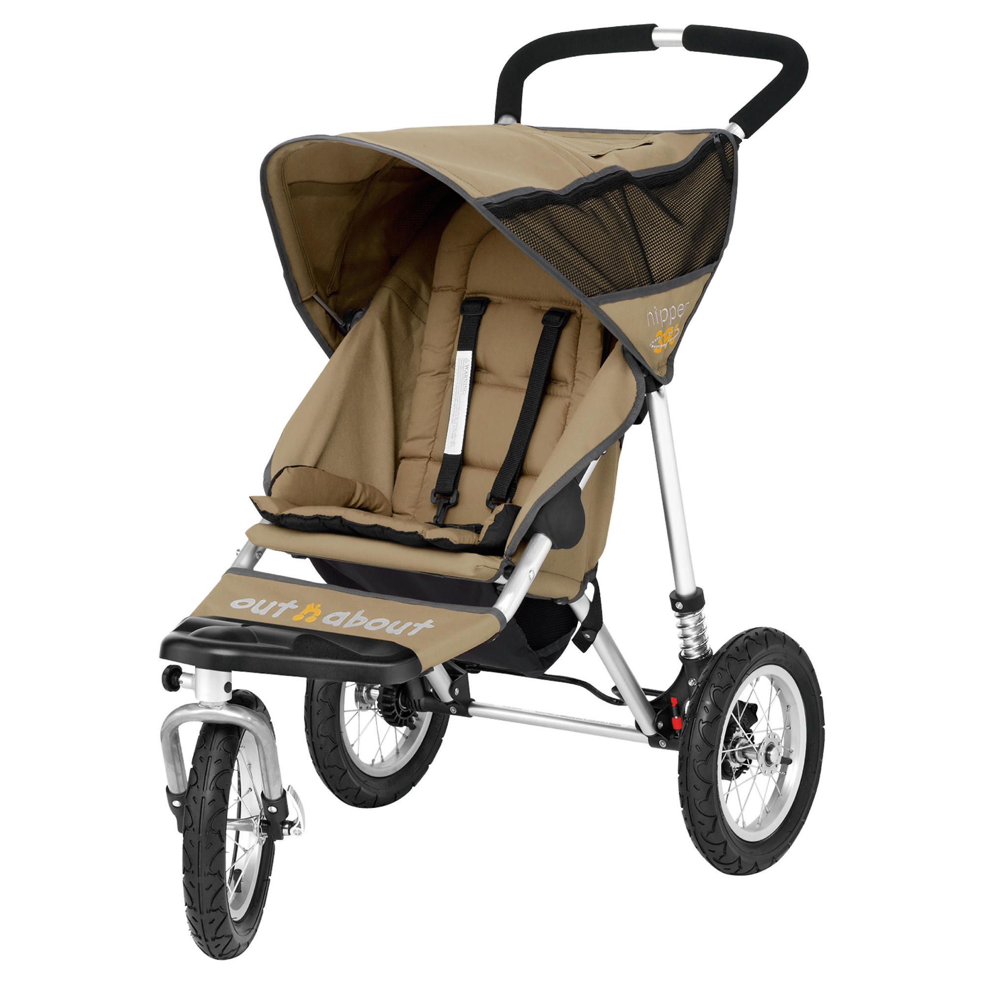 Out'n'About Nipper Single 360 Pushchair, Carmel