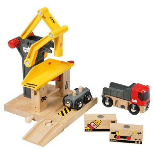 Image of Brio Classic Freight Goods Station, Wooden Toy