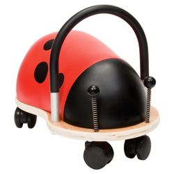 Wheelybug Ladybird Ride-On Toy, Large