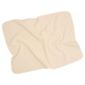 Clair de lune Waffle Pram Blanket, Cream