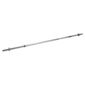 York Fitness 6ft Solid Chrome 1" Barbell with Spinlocks