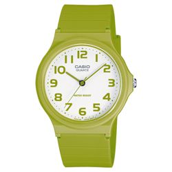 Green Analogue Casio Watch