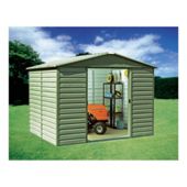Yardmaster Metal 10x6 Shiplap Shed with floor support frame