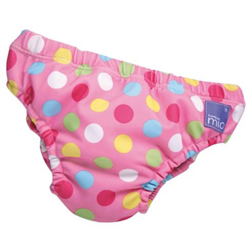 Image of Bambino Mio Swim Nappy - Red Spot - Medium