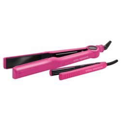 SASSOON MAXI MINI STRAIGHTENER SET WITH POUCH