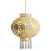 Tesco Lighting sonia pendant shade in cream