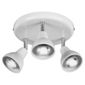 Tesco Lighting Eden 3 Spot Plate White